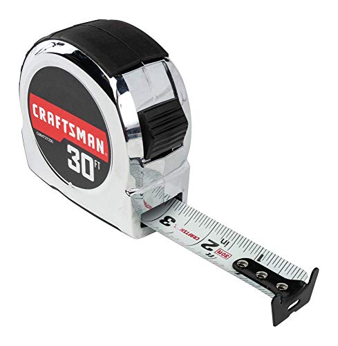 Chrome Measuring Tape 30ft