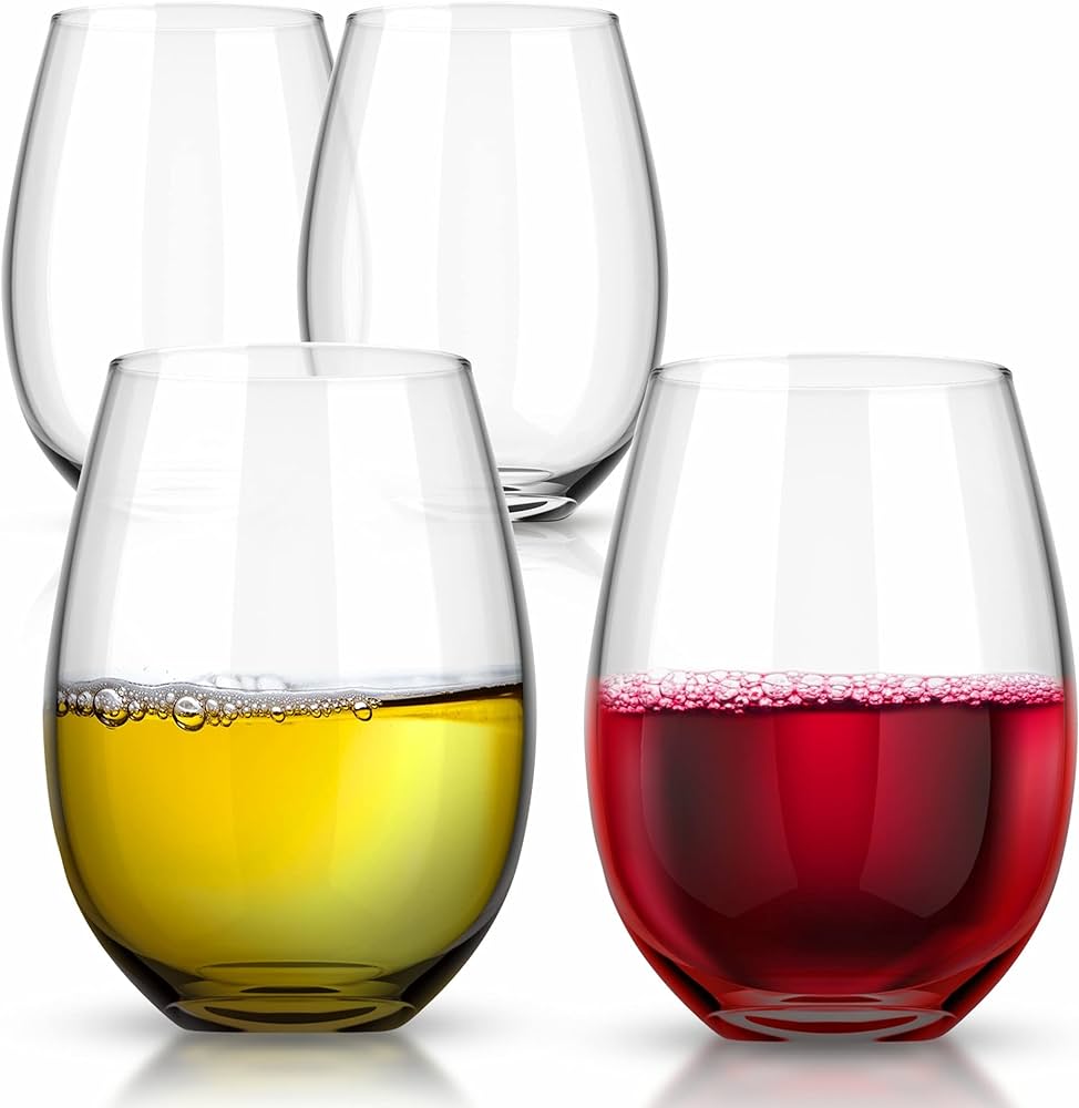 Chantal 19oz Stemless Wine Goblets