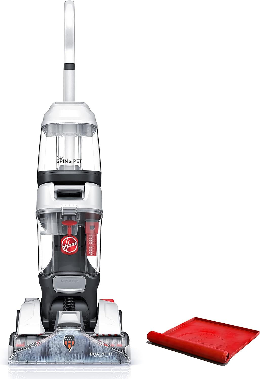 Hoover Dual Spin Pet Plus Carpet Cleaner Machine, Upright Shampooer