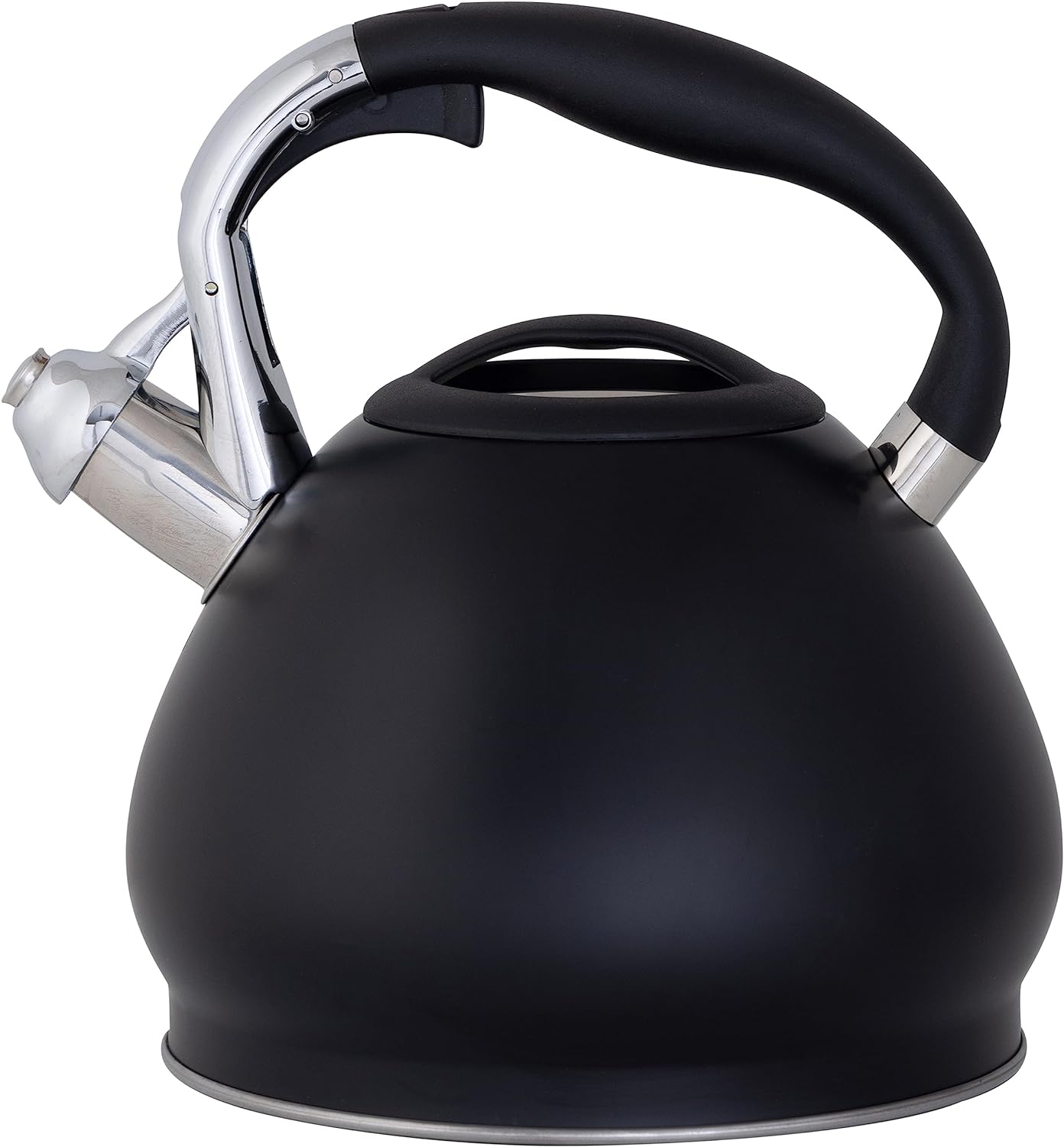 14-Cup Black Stainless Steel Tea Kettle