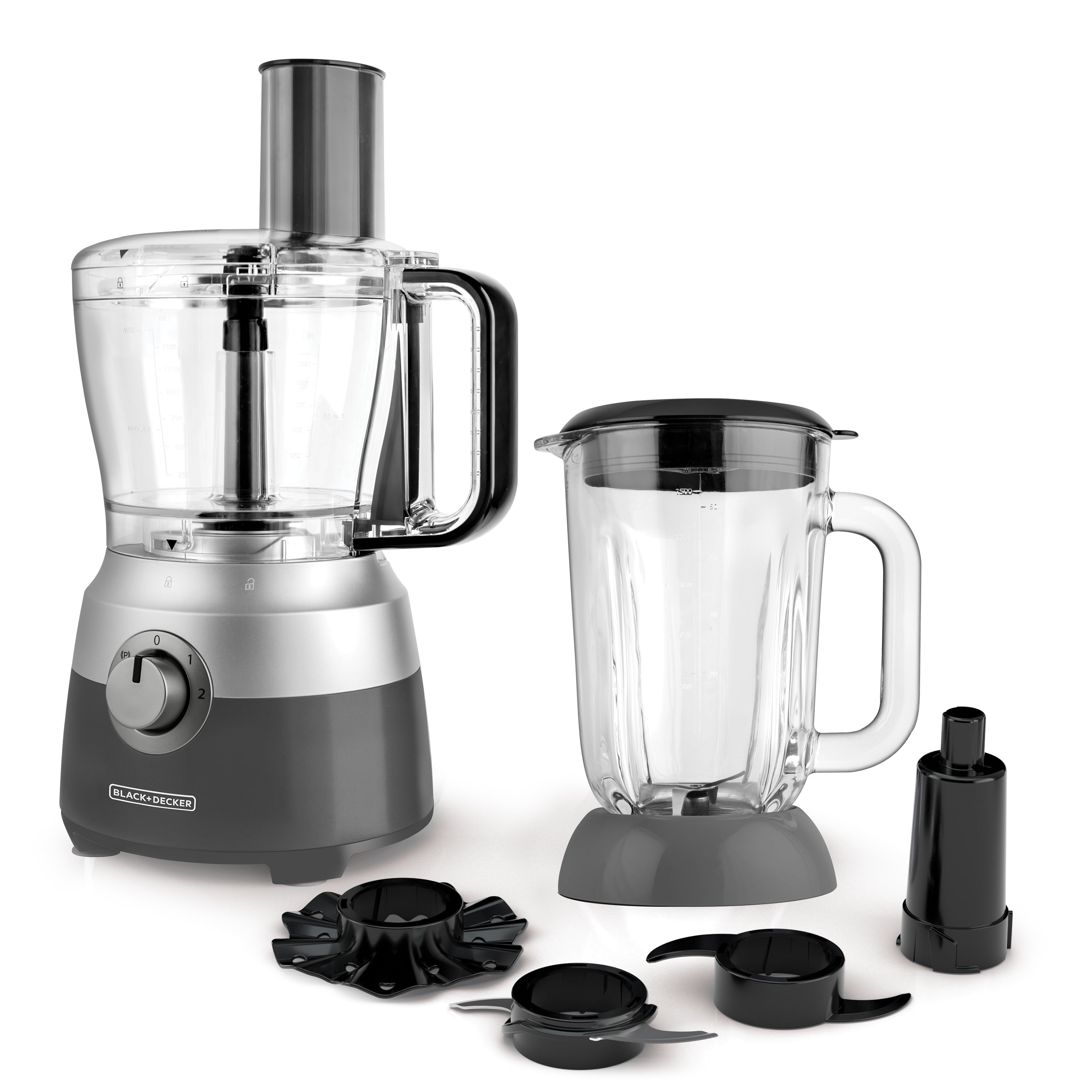 2-IN-1 Food Processor and Blender