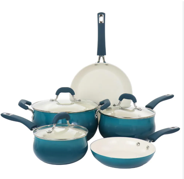 Oster Corbett Forged Aluminum Cookware Set 8pc