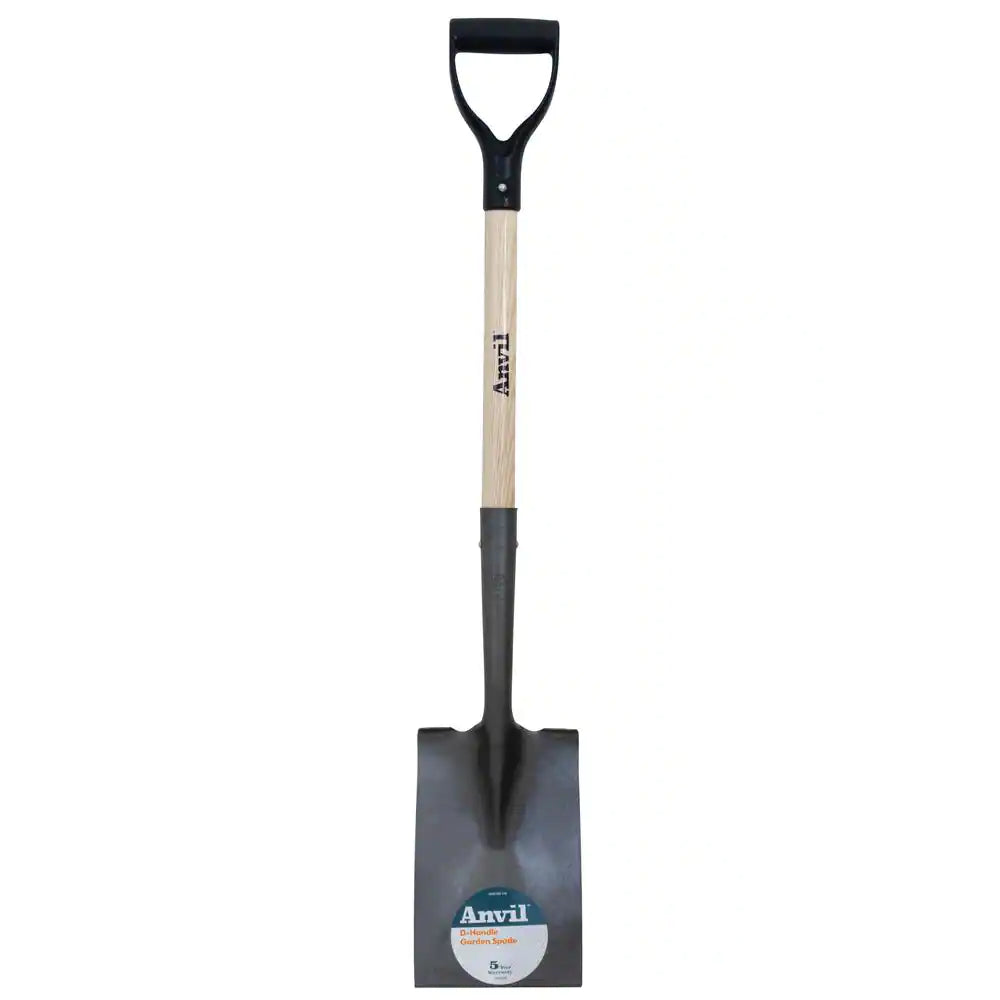 Anvil D-Handle Garden Spade