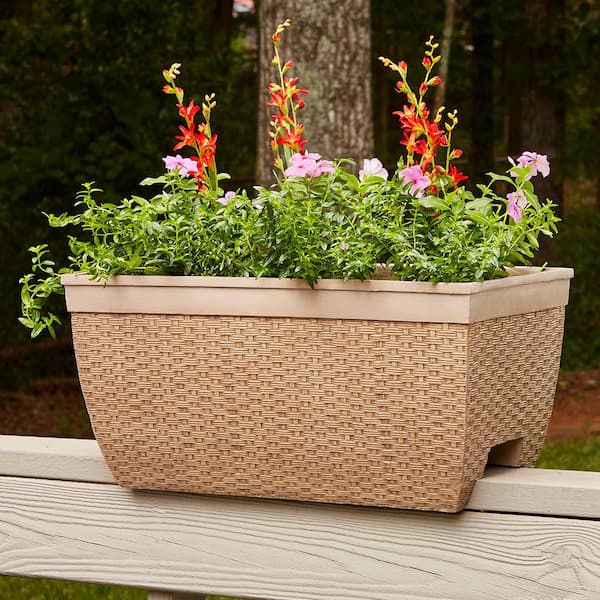 HDR Weave Deck Planter 24"