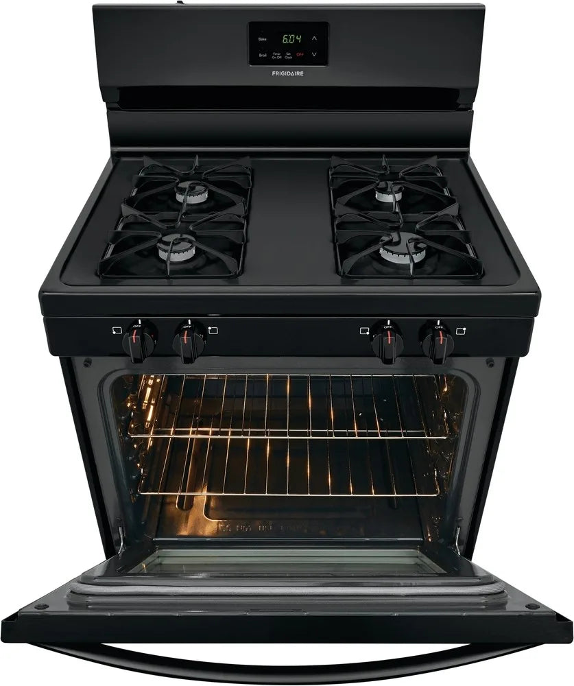 Frigidaire 30 Inch Freestanding Gas Range with 4 Sealed Burners, 5.0 Cu