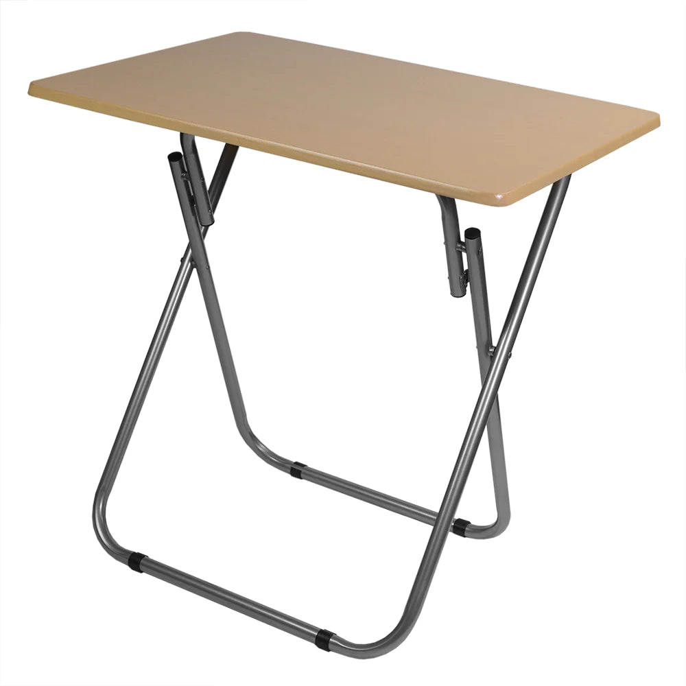 Home Basics Jumbo Multi-Purpose Foldable Table, Natural